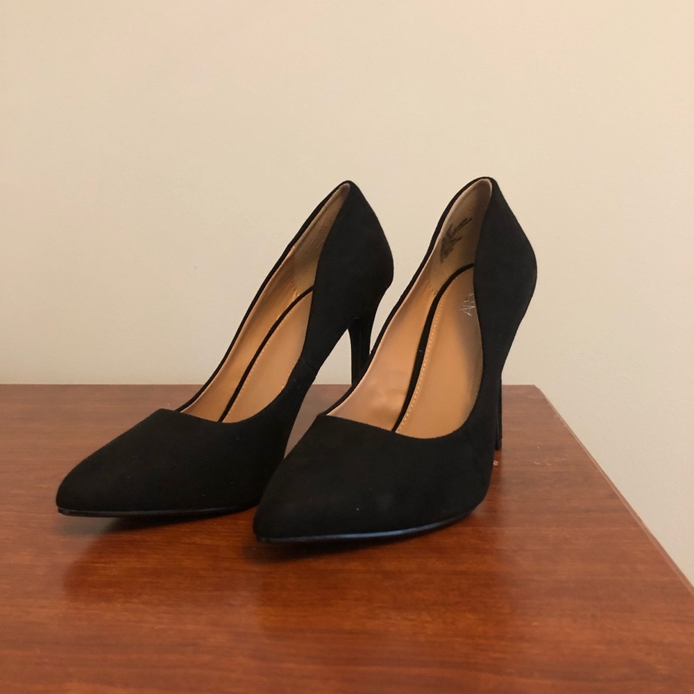Black heels